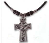 celticjewellerylargecelticcrossnecklacegreenstone.JPG (5092 bytes)